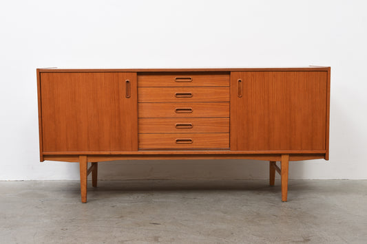 Vintage sideboard in teak - 164L cm