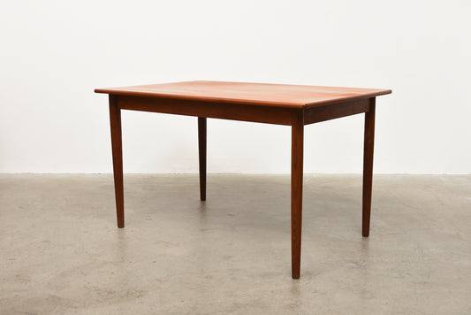 1960s Danish dining table in teak - 120L cm