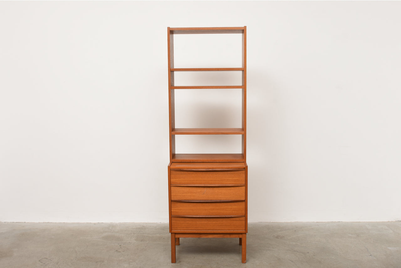 Two available: 1960s teak storage cabinets