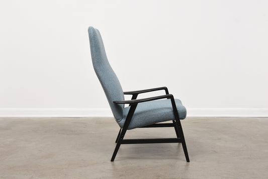 1950s reclining lounger by Alf Svensson