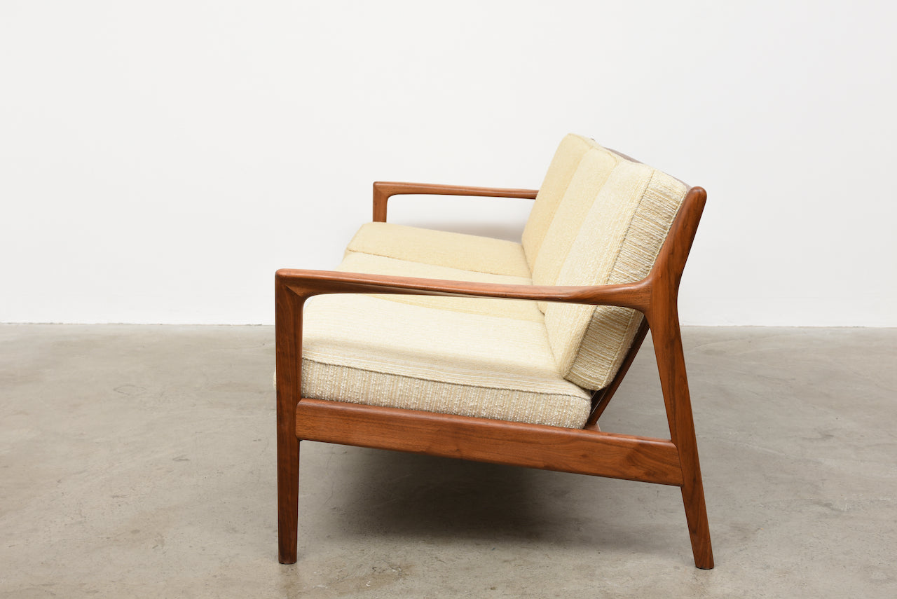 New upholstery included: USA 75 sofa by Folke Ohlsson