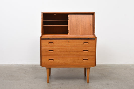 1960s teak bureau