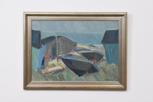 Oil painting by Carl Berndtsson