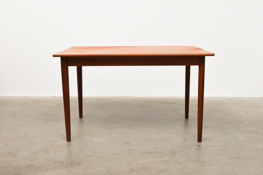 1960s Danish dining table in teak - 120L cm