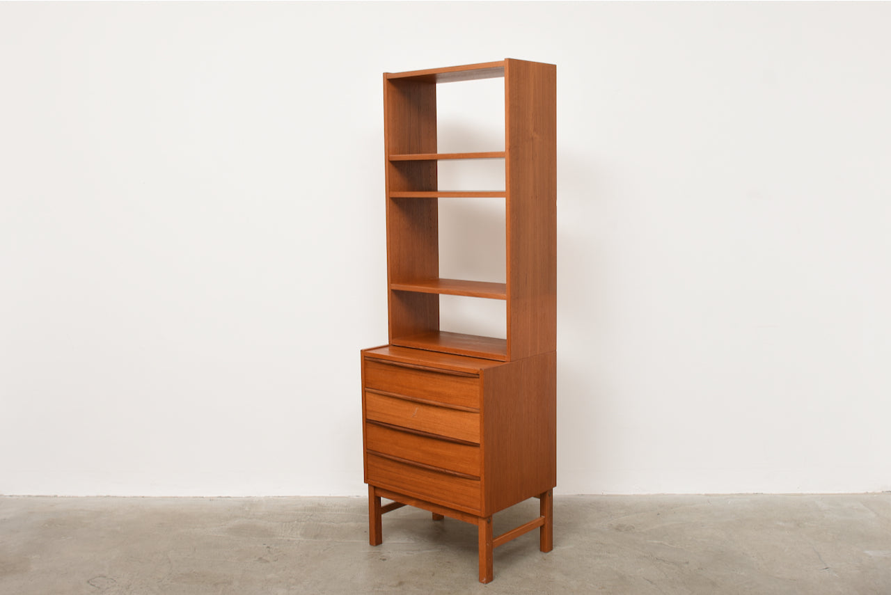 Two available: 1960s teak storage cabinets