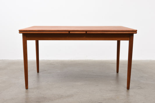 1960s Danish dining table in teak - 140L cm