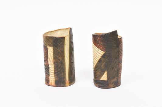 Vintage stoneware vases