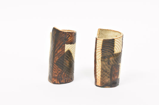 Vintage stoneware vases