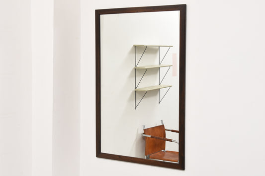 Large rosewood mirror by Aksel Kjærsgaard