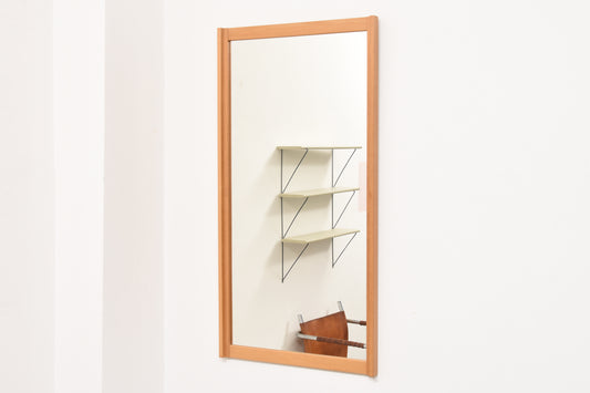 1960s Swedish oak mirror
