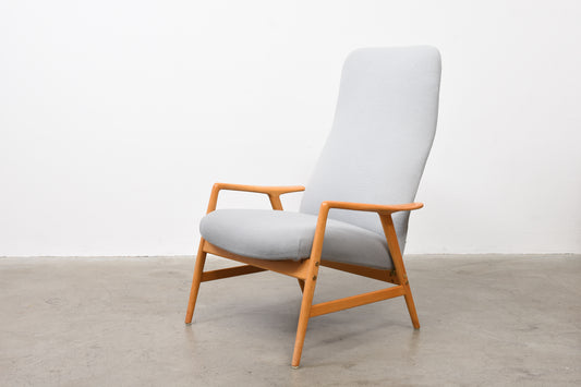 Reclining lounger by Alf Svensson