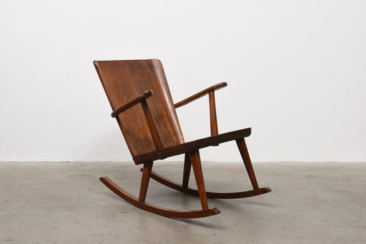 1940s rocking chair by Göran Malmvall