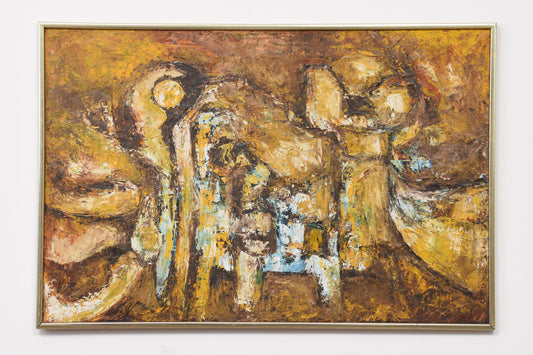 Oil painting by Stig Sander