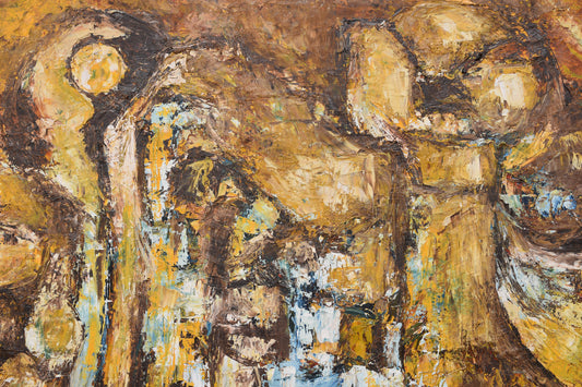 Oil painting by Stig Sander