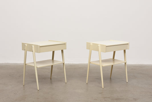 Pair of bedside table by AB Carlström & Co