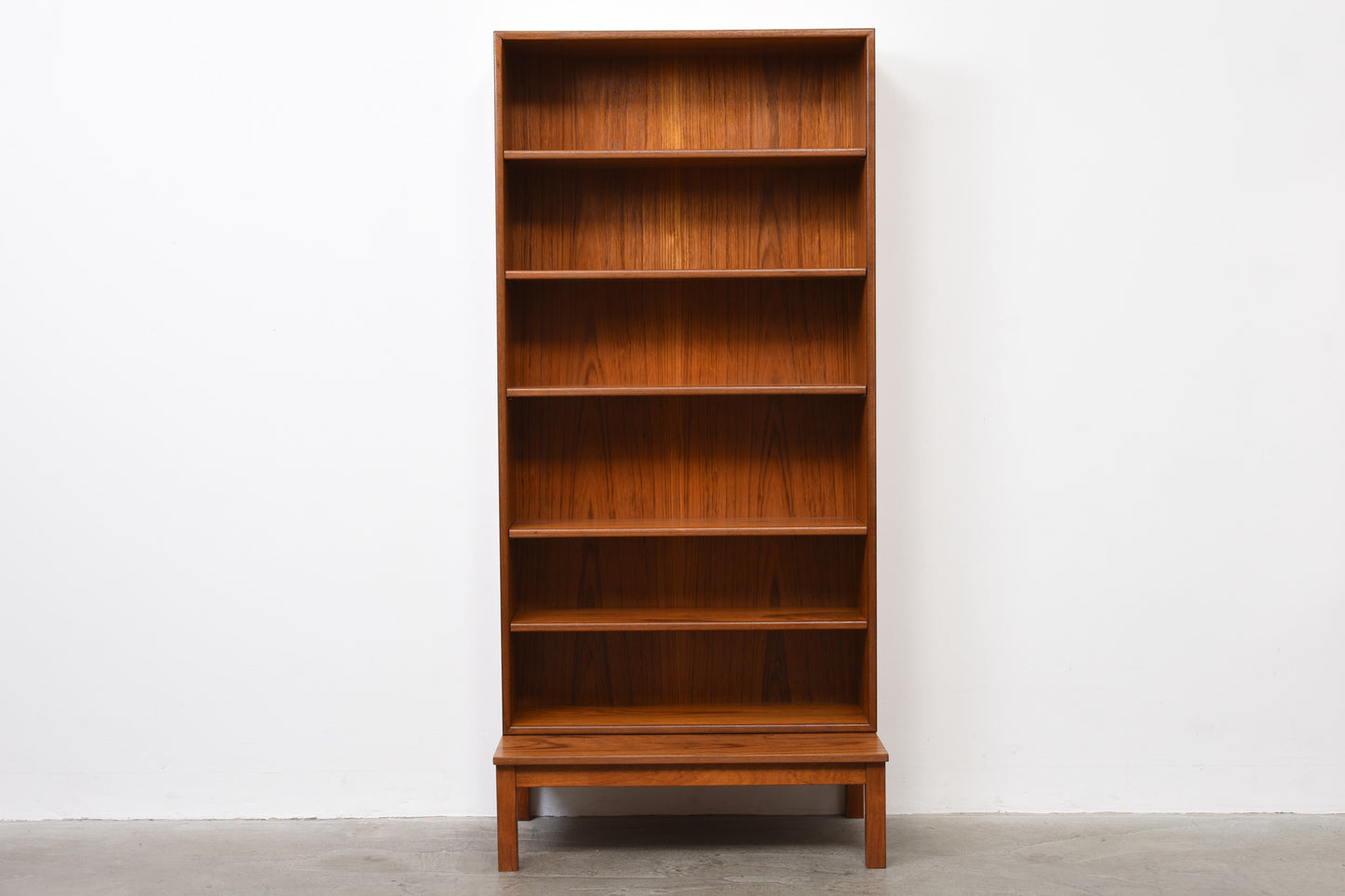 1960s teak bookcase
