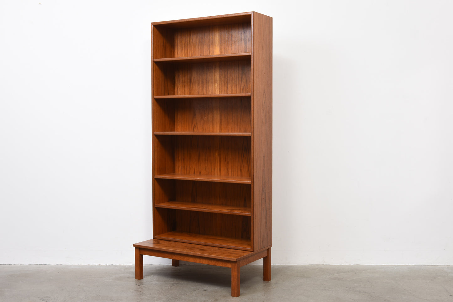 1960s teak bookcase