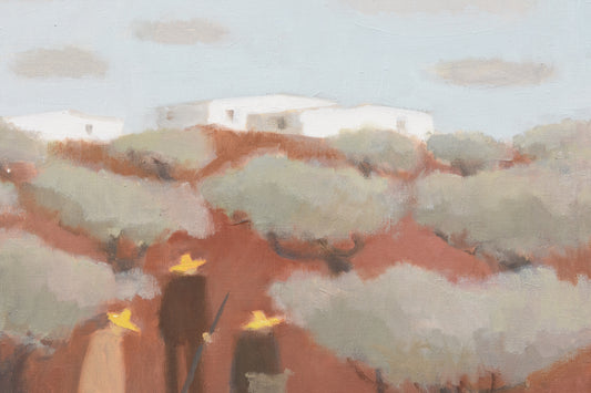 Oil painting by Fabian Lundqvist