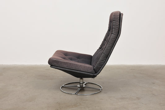 1970s Swedish swivel chair