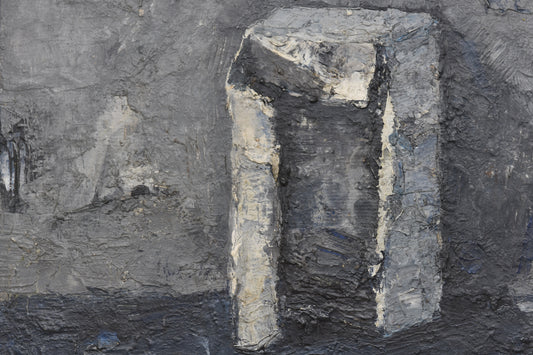 Oil painting by Hans Oswald Larsson