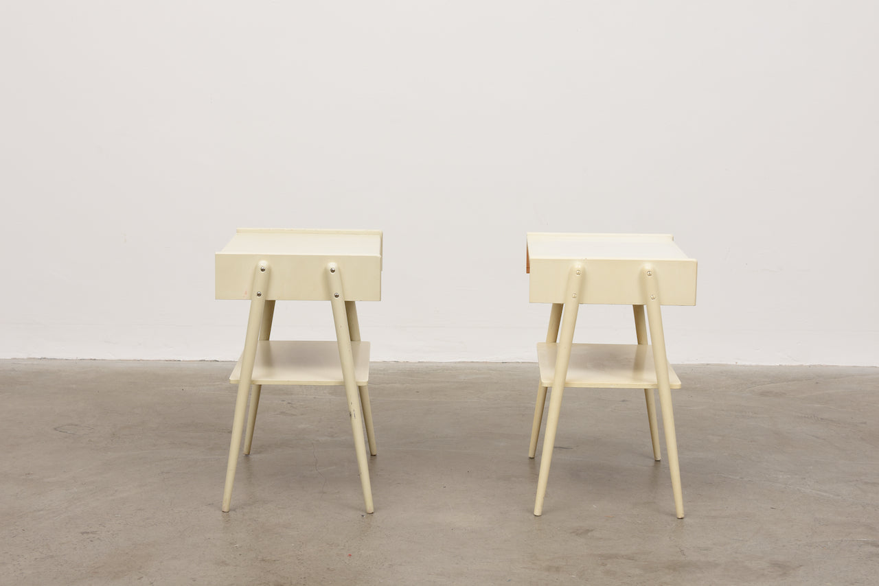 Pair of bedside table by AB Carlström & Co