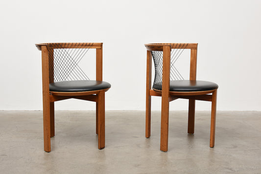One available: 'String' chairs by Niels Jørgen Haugesen