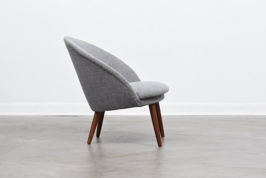 1960s occasional chair with new upholstery