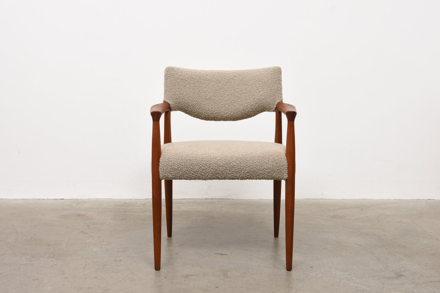 1960s teak armchair by Glyngøre Stolefabrik