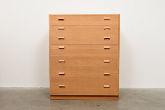 Oak chest of drawers by Børge Mogensen