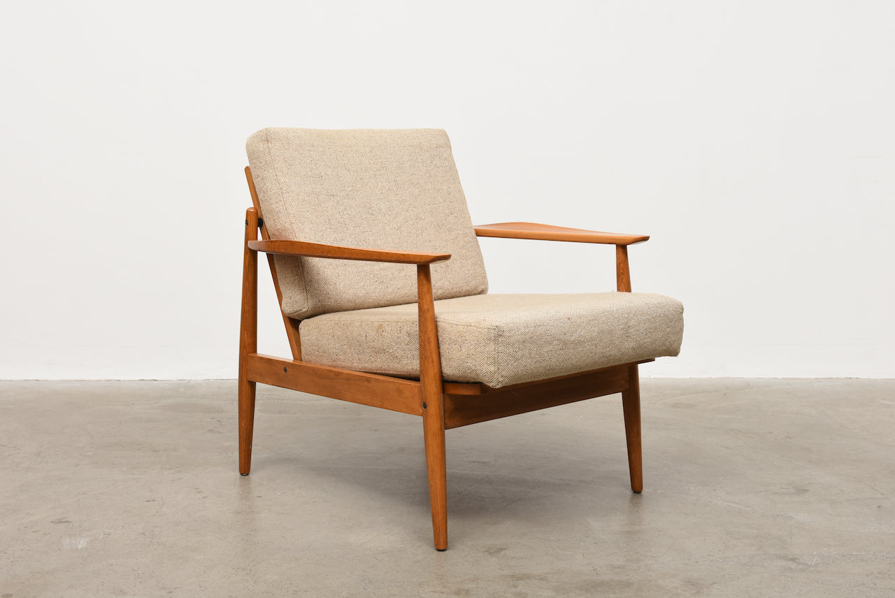 Two available: 1960s lounger by Arne Vodder