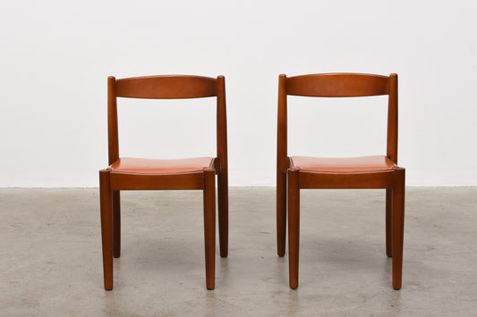 One available: Stacking chairs by E.K. Augustsson