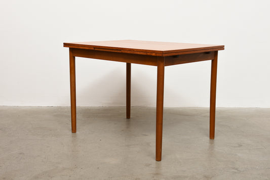 1960s Danish dining table in teak - 100L cm
