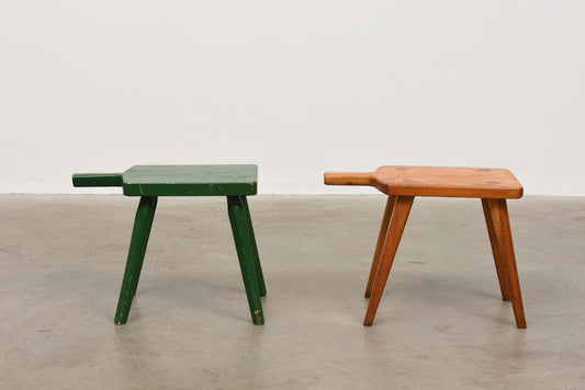 Selection of vintage Swedish stools