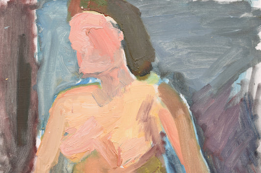 Oil painting by Erik B. Gustavsson