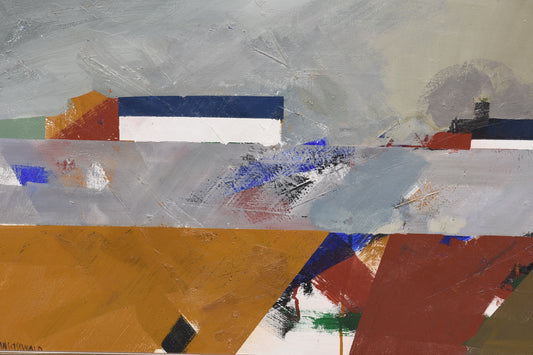 Oil painting by Hans Osswald