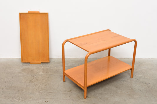 1930s Swedish elm tray table