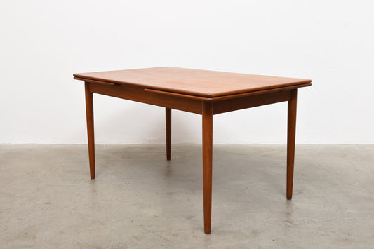 Extending teak dining table no. 2