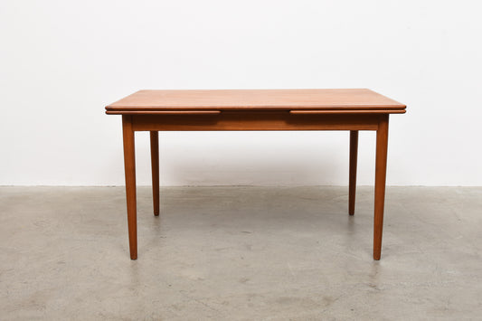 Extending teak dining table no. 2