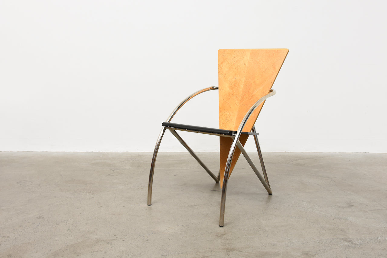 1980s 'Sitting Scultpure' chair by Klaus Wettergren