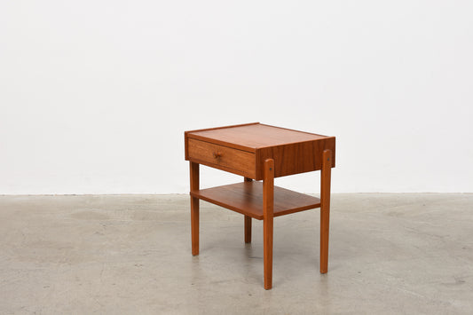 1960s teak bedside table