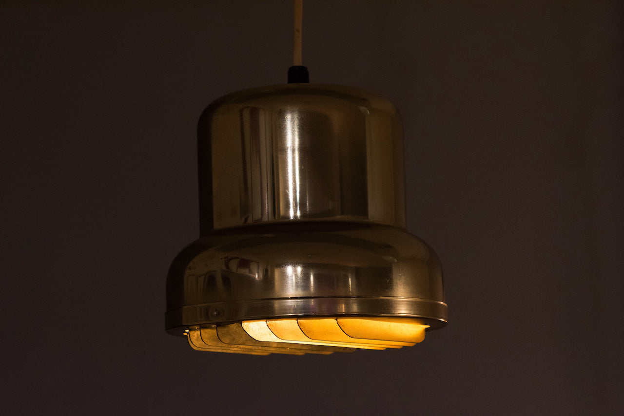 1960s brass pendant lamp
