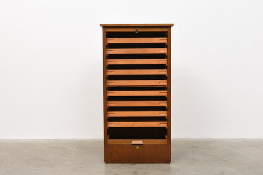 1950s Swedish archive cabinet