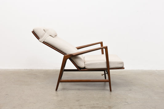 1950s reclining lounger by Ib Kofod-Larsen