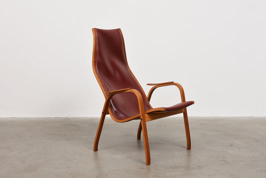 1950s Kurva lounge chair by Yngve Ekström