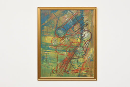 Vintage oil painting