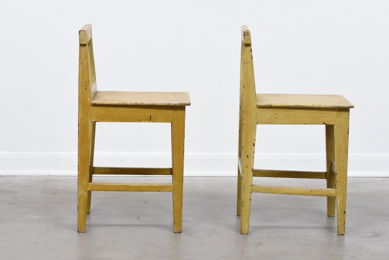 Two available: Late 1800s Swedish chairs