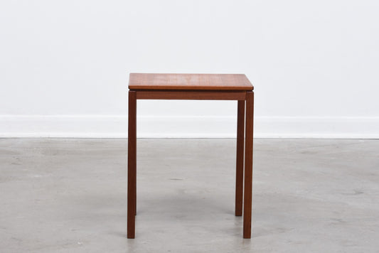 1960s teak side table
