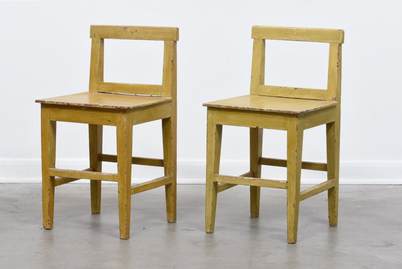 Two available: Late 1800s Swedish chairs