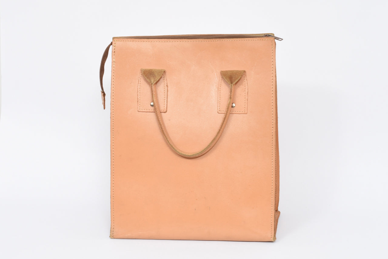 Vintage leather hand bag