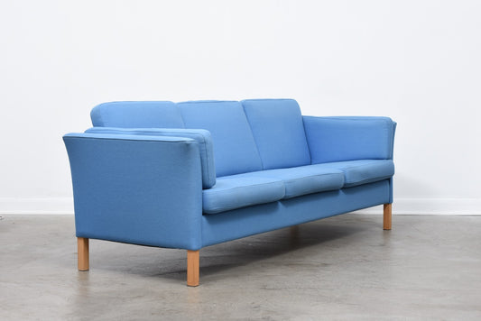 1970s three seat wool sofa